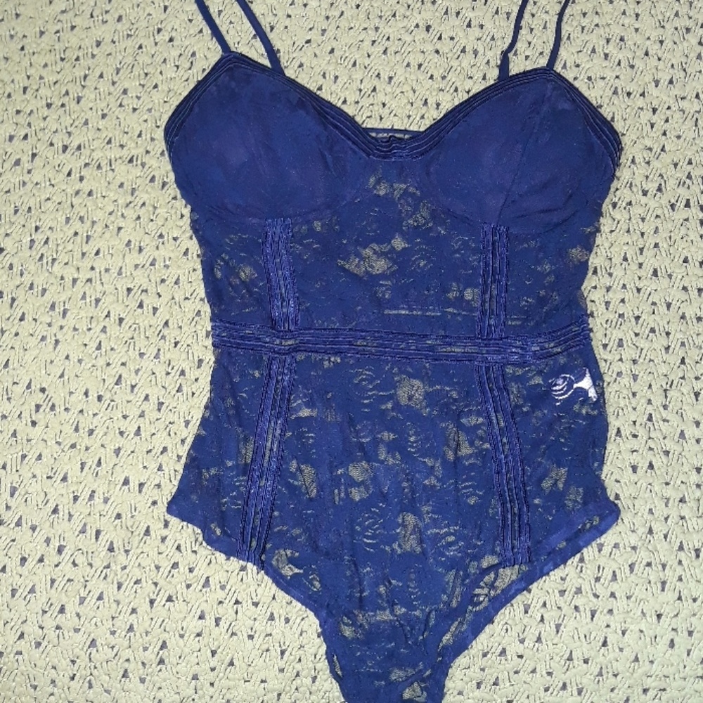 Royal blue lingerie wear